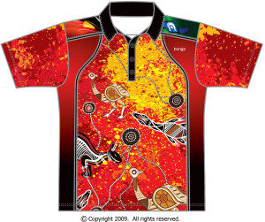 Indigenous Animals Polo Shirt