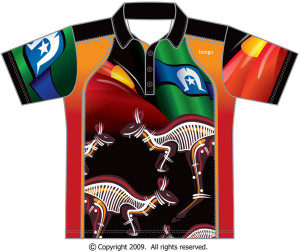 Indigenous Kangaroo Polo Shirt