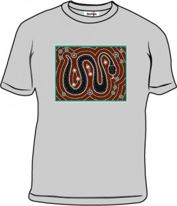 aboriginal design t-shirt