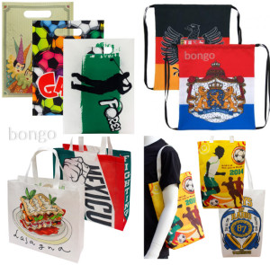 Unique printed promotional bags Bongo