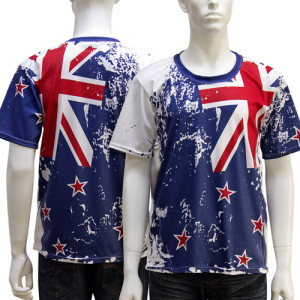 New Zealand Flag Shirts Bongo