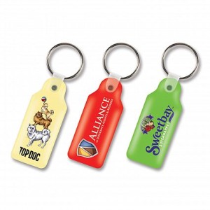 Rectangle Flexi Key Ring