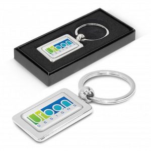 rectangular-metal-key-ring