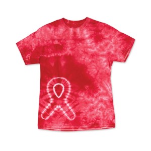 Awareness Ribbon Tie Dye T-shirts
