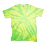 Neon Pinwheel Tie Dye T-shirts