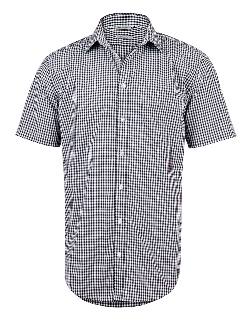 Promotional Gingham Check Short Sleeve Shirt - Bongo