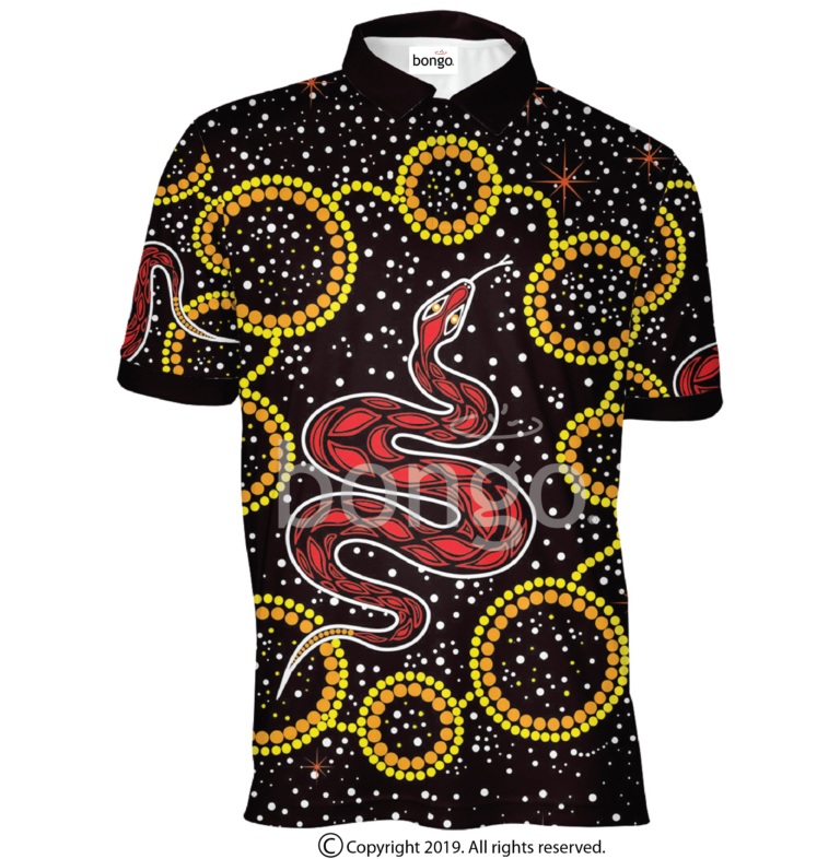 indigenous fishing shirt
