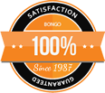 100% satisfaction guarantee