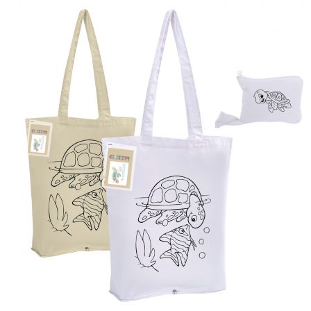 Colour In Tote Bags