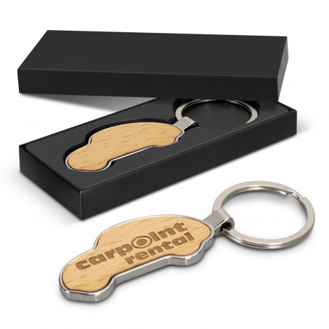 Wooden Bamboo Keyrings